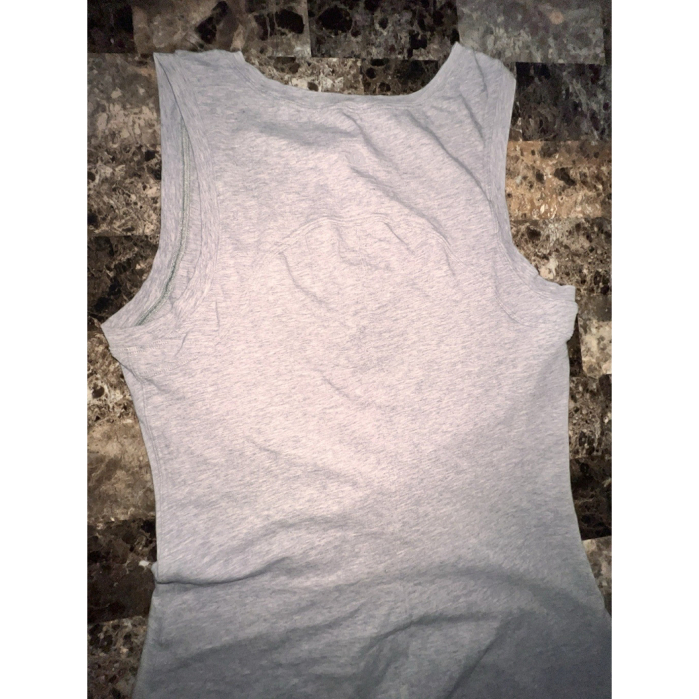 LULULEMON RUSHED DRESS HEATHERED CORE LIGHT GREY COLOR SIZE 6 PTP 15.5” - Picture 7 of 9
